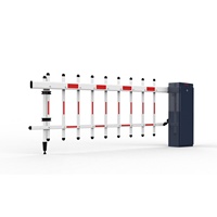 Barrera de Seguridad con Brazo Abatible para Sistemas de Estacionamiento, Barrera de Brazo Desplegable para Interiores y Exteriores