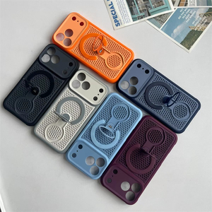 เคสโทรศัพท์ระบายความร้อนพร้อมตัวป้องกันเลนส์กล้องสำหรับ iPhone 17 16 Air, เคสโทรศัพท์สำหรับ iPhone 18 Pro Max พร้อมวงแหวน 360 องศา - Product Image 1