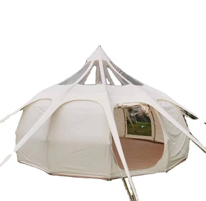Tente Lotus de qualité commerciale - Tente de glamping Lotus haut de gamme pour les centres de villégiature et les événements, structure durable, résistante aux intempéries, personnalisable - Product Image 2