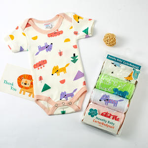 Pijama de Algodón 100% para Bebés Recién Nacidos, Conjunto de Cinco Piezas, Ropa de Bebé - Product Image 2