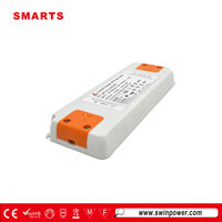 Alimentation en plastique 12v 2.5A 30w transformateur LED à tension constante