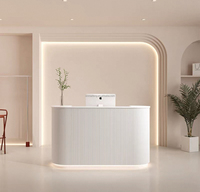 Usine directe personnalisée de haute qualité avec lumière LED entreprise clinique Spa centre commercial beauté salon de coiffure réception