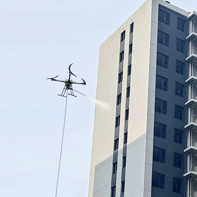 Advanced High Pressure Pump Wall Painting Sprayer Drone Commercial Drones for Efficient Spraying of High Buildings