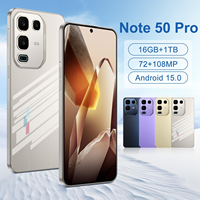 Ponsel Global Versi Note 50 Pro 5G dengan Desain Tahan Lama, Dukungan Bahasa Spanyol, Kamera 108MP, Dual Kartu SIM, Layar 7.3 Inci