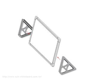2 en 1 pizarra magnética de franela Junta para los <span class=keywords><strong>niños</strong></span> - Product Image 3