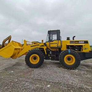 Chargeuse sur pneus Komatsu WA380 d'occasion, moteur japonais CE, pompe haute performance, faible nombre d'heures, bien entretenue, inspection prise en charge, rapport disponible - Product Image 2