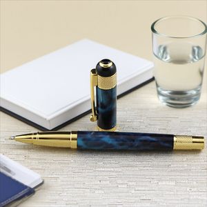 Bolígrafo de Metal de Lujo de Alta Calidad, Bolígrafo de Gel Multicolor de 0.5 mm con Detalles Dorados, Logotipo Personalizado, Regalo - Product Image 4