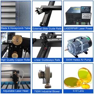 Karlı RECI 150W 6040 3D lazer lazer yazıcı gravür/kesme makinesi ile CNC kesme - Product Image 6