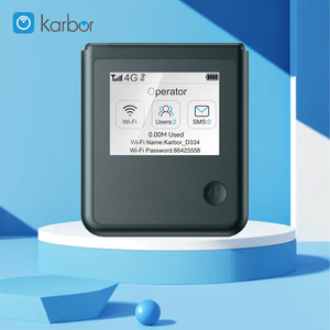 Router WiFi Portátil Karbor para Exteriores 4G LTE 2.4GHZ con Ranura para Tarjeta SIM, Router Inalámbrico de 150Mbps - Product Image 1