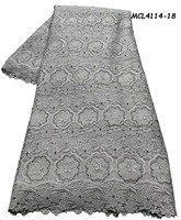 Nouveau Tissu en Dentelle Guipure Brodé Perlé de Haute Qualité, 5 Yards, Imprimé Animaux Africains, Écologique, 100% Polyester, Style Prédécoupé
