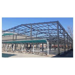 Structure en acier de génération d'énergie verte intégrée par toit de montage de panneau solaire - Product Image 2