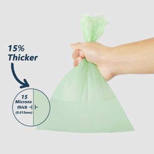Manufacture Eco Friendly Corn Starch Biodegradable <b>Compostable</b> Pet Dog Poop <b>Bags</b> Rolls With Poop <b>Bags</b> Holder Dispenser - Product Image 4