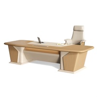 Bureau d'ordinateur en bois pour PDG, design moderne et technologique, facile à assembler, extensible en forme de L, design écologique
