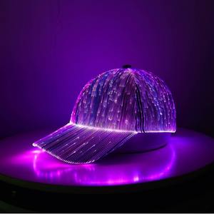 Bagliore nel buio cappello a LED perfetto per Halloween capodanno e feste a tema al Neon - Product Image 4