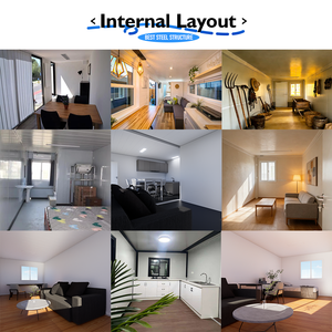Casa Prefabbricata Pieghevole BST per Hotel e Resort, Moderna con Camera da Letto, Bagno, Cucina, Espandibile, Alimentazione Solare, Personalizzabile - Product Image 3