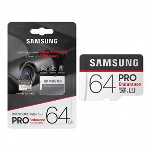 Scheda di <span class=keywords><strong>Memoria</strong></span> SD ad Alta Velocità <span class=keywords><strong>SAMSUNG</strong></span> Pro Endurance 32GB 64GB 128GB con Adattatore C10, Scheda TF per Fotocamere 4K - Product Image 1