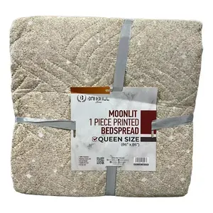 Cubrecama Estampado DANIDUL con Diseño Floral, Tamaño Queen, Decoración para el Hogar - Product Image 4