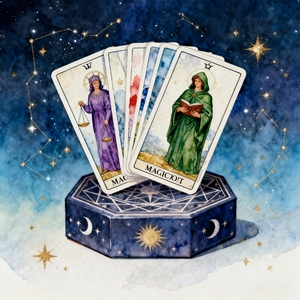 Impression de cartes personnalisées avec des bords dorés, création de cartes de tarot avec votre propre design, cartes mystérieuses - Product Image 4