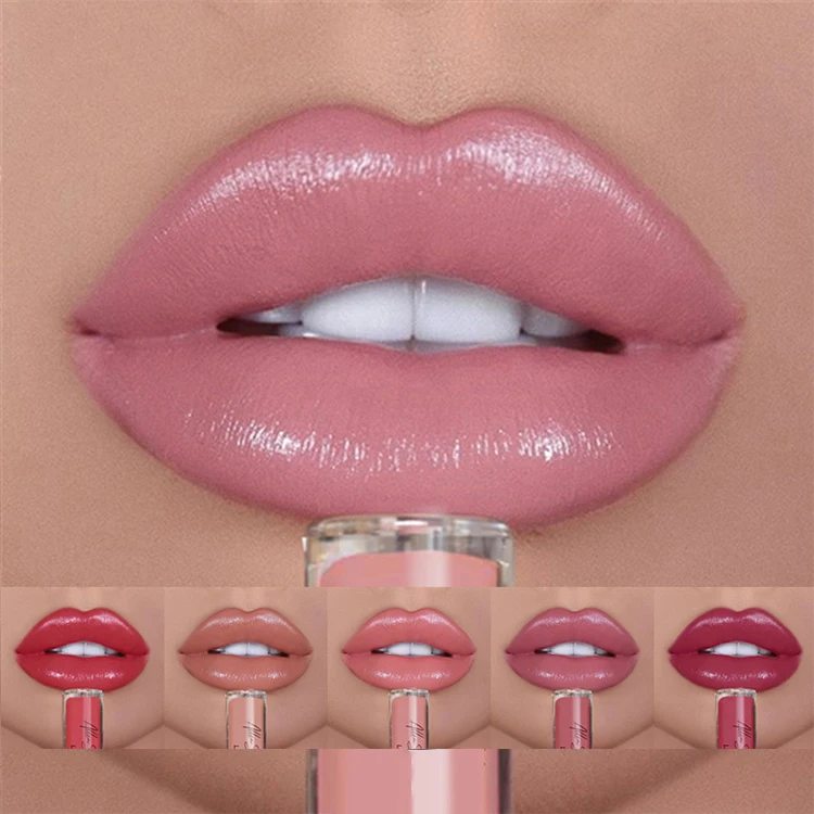 Низкий минимальный заказ, Увлажняющий блеск для губ от частного бренда, глянцевый жидкий крем для веганцев, блеск для губ