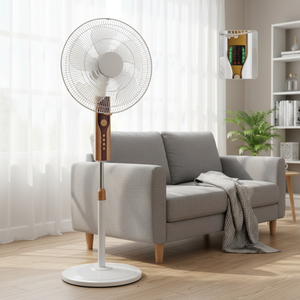 Ventilador de Pie Eléctrico GMG GLF-SF1670, de Plástico, Duradero, Seguro y de Bajo Consumo, en Buen Estado, al Mejor Precio - Product Image 3