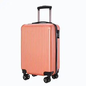 Reiskoffer 3 Stuk Trolley Bagage Set Bagage Fabriek Groothandel Pc Unisex Handbagage Grote Capaciteit Bagage Met Wielen