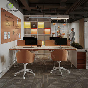 Modern Elegant <b>Office</b> Furniture <b>Set</b> Simple Executive <b>Office</b> <b>Desk</b> Rectangular Meeting Room Table <b>And</b> <b>Chair</b> <b>Set</b> For Conference - Product Image 5