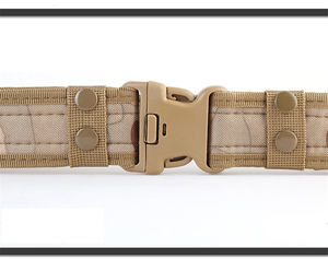 Gina Men's <strong>Tactical</strong> <strong>Training</strong> Waistband Belt Nylon with Plastic Buckle Personal Defense Equipment - Product Image 6