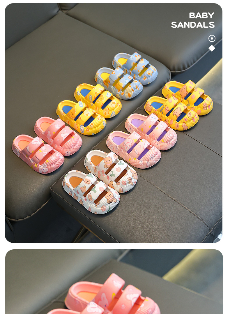 Children's Slippers Summer Boys and Girls Non-slip Kids Baby Indoor Girl Princess Sandals