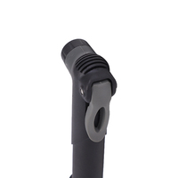 Pompe à air manuelle à bas prix matière plastique facile à transporter mini pompe à air gonflable portable avec bouchon anti-poussière