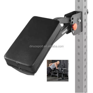 Support multifonctionnel réglable à cinq positions pour exercices de rame, <span class=keywords><strong>banc</strong></span> de musculation pour pectoraux et accessoires de squat avec crochet de support - Product Image 1