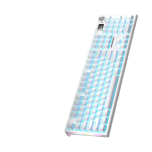 LANGTU LT104 Wireless BT White Mechanical Gaming <b>Keyboard</b> for Gamer Office <b>Keyboard</b> - Product Image 2