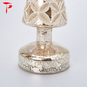 <span class=keywords><strong>Vintage</strong></span> Mercure Couleur Changeante LED Verre Arbre De Noël Décoration De Table - Product Image 3