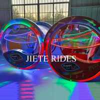 Manèges de parc d'attractions en plein air Happy 360 degrés Rotation Control Rolling Car Carnaval 360 Adult Happy Swing Ride Rocking