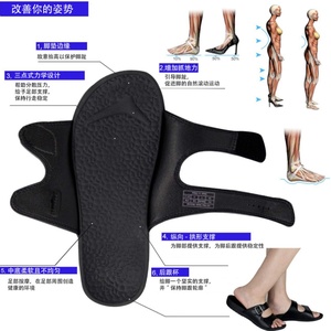 Phụ nữ tùy chỉnh siêu dụng cụ chỉnh hình thoáng khí Flip Flops Foot Pain Relief vòm hỗ trợ ngoài trời cho thường Xanh Mùa Hè đệm - Product Image 4