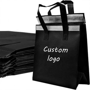 Custom Non-Woven Cooler Insulated Bag Reusable Cooler Bag Oversize Cooler Lunch Bag Sturdy Disposable Takeaway Handbag - Product Image 1