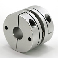 Coupleur de disque de couplage à diaphragme unique élastique en Aluminium pour moteur CNC