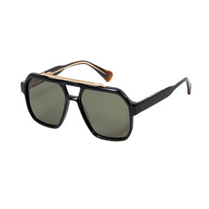 <span class=keywords><strong>Lentes</strong></span> polarizados con protección máxima UVA y UVB, <span class=keywords><strong>lentes</strong></span> polarizados con doble puente y barra superior de metal, CR39, nuevo estilo, hecho en acetato - Product Image 3