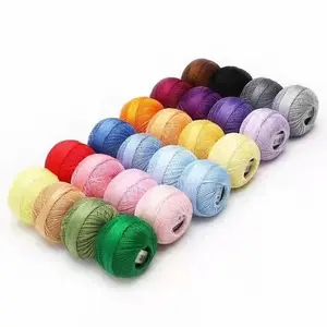 china textile polyester spun Colored yarn 30s