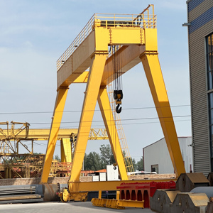 Grue portique à double poutre personnalisée de 25, 30 et 60 tonnes avec chariot motorisé - Product Image 4