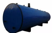 Réservoir de mélange horizontal d'acier inoxydable avec l'agitateur pour la production chimique liquide de boisson alimentaire