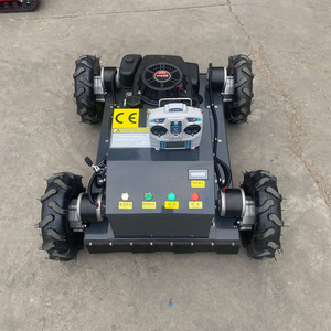 Petite tondeuse à gazon à essence intelligente télécommandée pour l'agriculture, les vergers et les jardins – Robot tondeuse télécommandé - Product Image 4