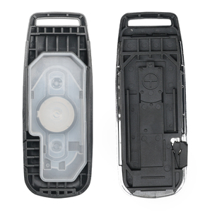 Coque de clé classique SD en plastique noir et métal pour moto <span class=keywords><strong>Goldwing</strong></span> GL1800 2018-2020 sans logo - Product Image 2