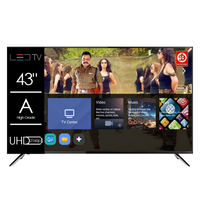Televisor Inteligente sin Bordes de 75'', Ultrafino, 4K UHD, Pantalla Completa LED QLED LCD WIFI con Android/Google/Webos para Cine en Casa
