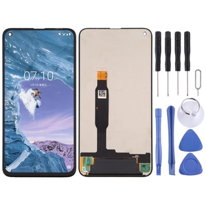 Pantalla LCD TFT de venta directa para <span class=keywords><strong>Nokia</strong></span> X71/8,1 Plus con pantalla LCD de repuesto de montaje completo de digitalizador - Product Image 1