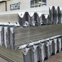 Valla de seguridad para carreteras, poste metálico galvanizado, viga de tráfico Q235 S235jr Q355b, valla de seguridad anticolisión