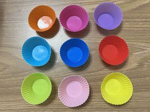 Molde de Silicona Redondo para Pasteles, Moldes Reutilizables para Hornear Cupcakes y Muffins, Herramientas para Decorar Pasteles, Molde para Fiestas de Cumpleaños y Bodas - Product Image 6