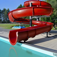 Adventures Toboggan aquatique Splash Pads Structures de jeu pour enfants pour le plaisir d'été Durable Sûr Facile à installer Piscine Splash Parks