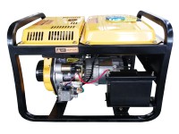 Générateur diesel à châssis ouvert 2KW GEEMKA KK2500 2.5kva refroidi par air 220V/50Hz 12V DC démarrage électrique monocylindre 4 temps Chine