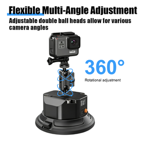 Supporto per Telecamera con Aspirazione Elettrica a Vuoto 360° °   Supporto Regolabile per Fotografia <span class=keywords><strong>da</strong></span> Tetto Auto, Resistente e Anti-Caduta, per Telefono - Product Image 6