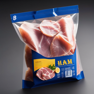 Pochette plate thermoscellée à impression personnalisée pour four à rôtir cuisson sous vide étanche aux fruits <span class=keywords><strong>de</strong></span> mer viande <span class=keywords><strong>jambon</strong></span> sac - Product Image 4